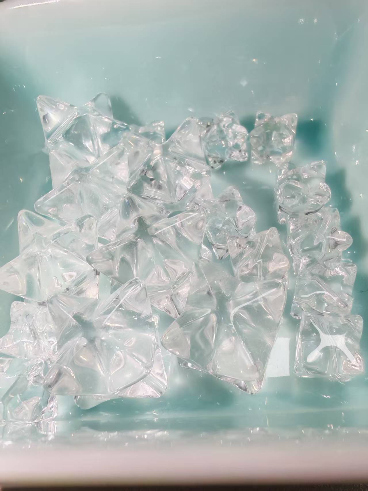 天然石原石ビーズと色んな形石