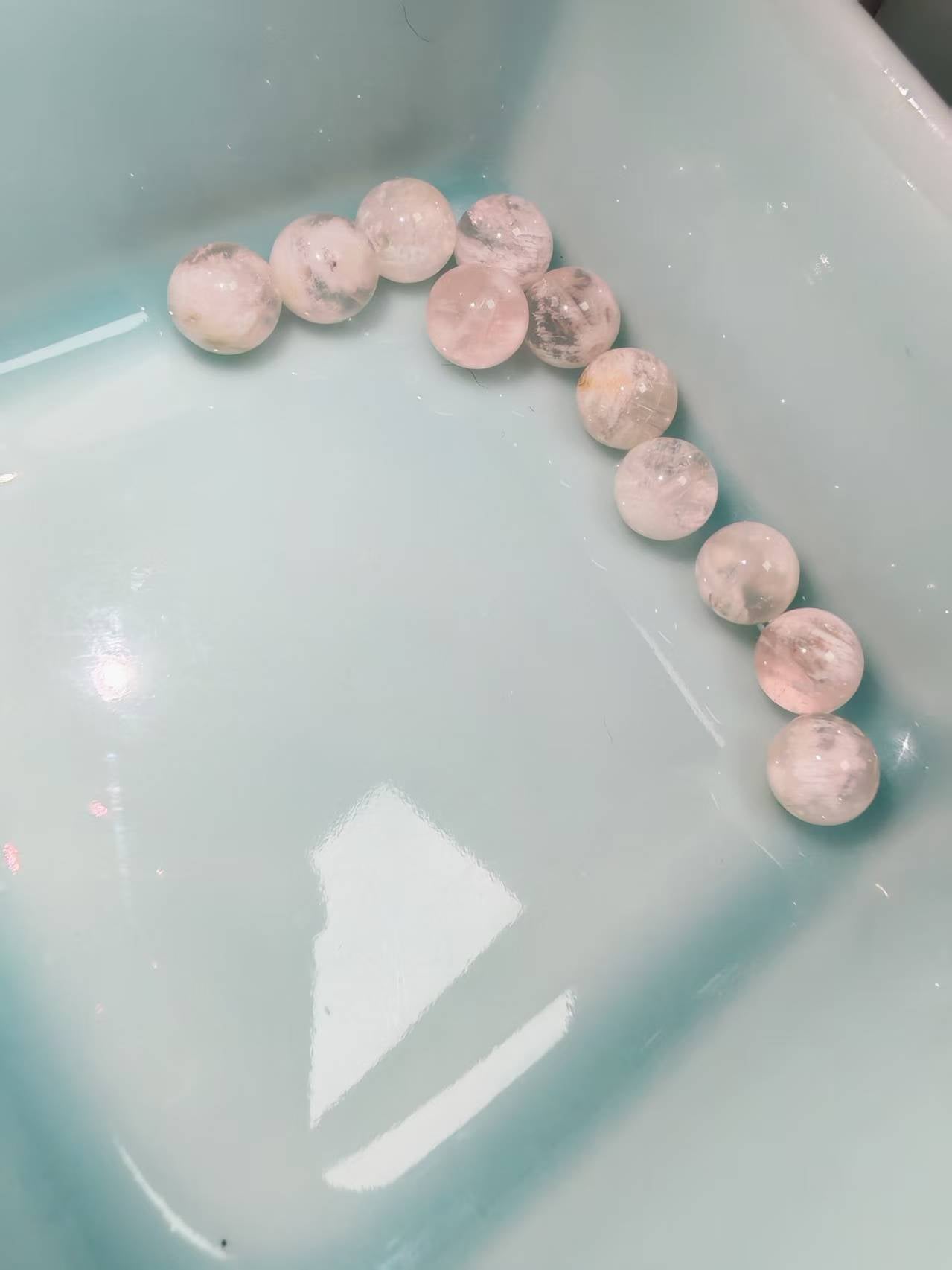 天然石原石ビーズと色んな形石