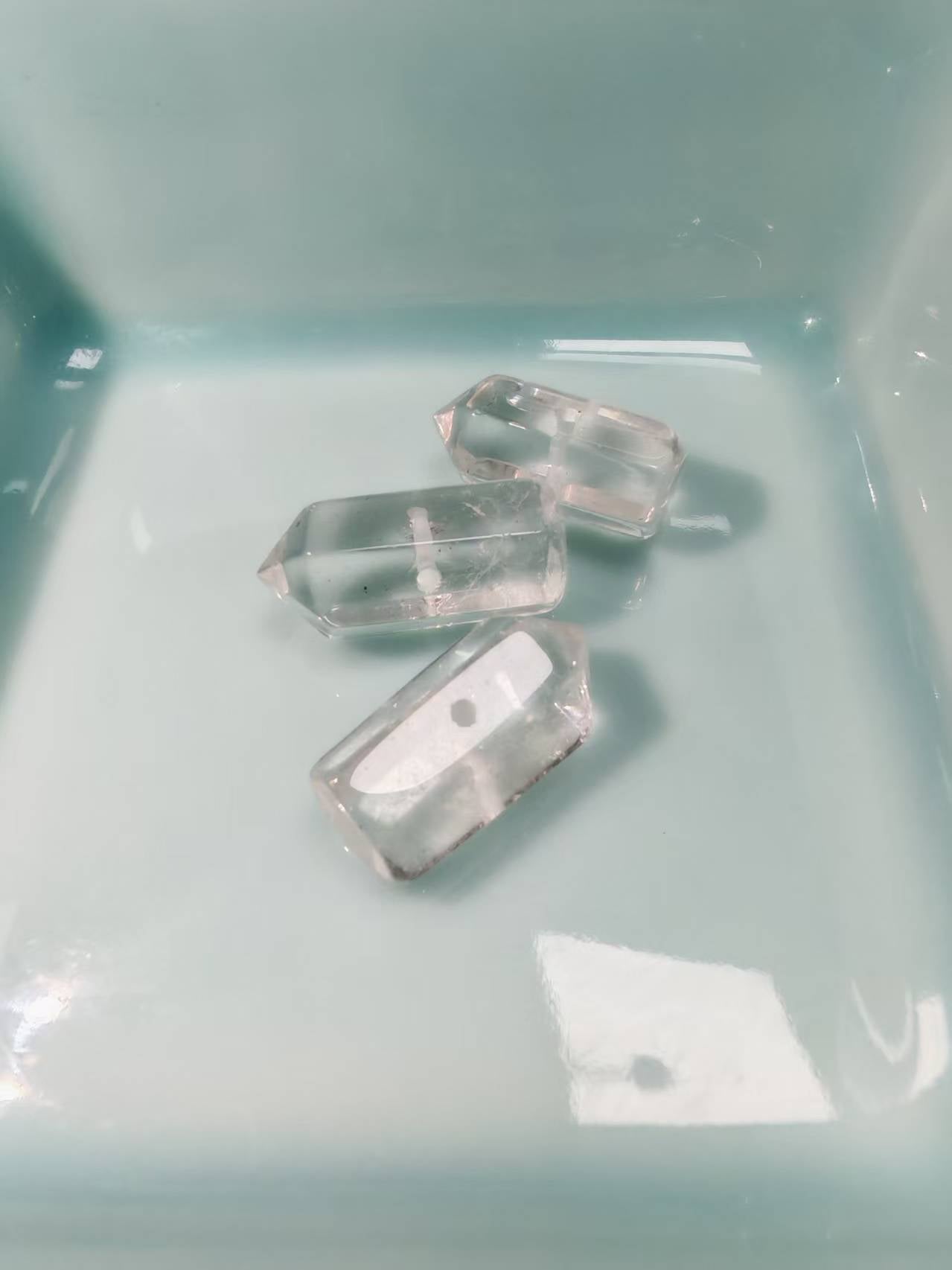 天然石原石ビーズと色んな形石