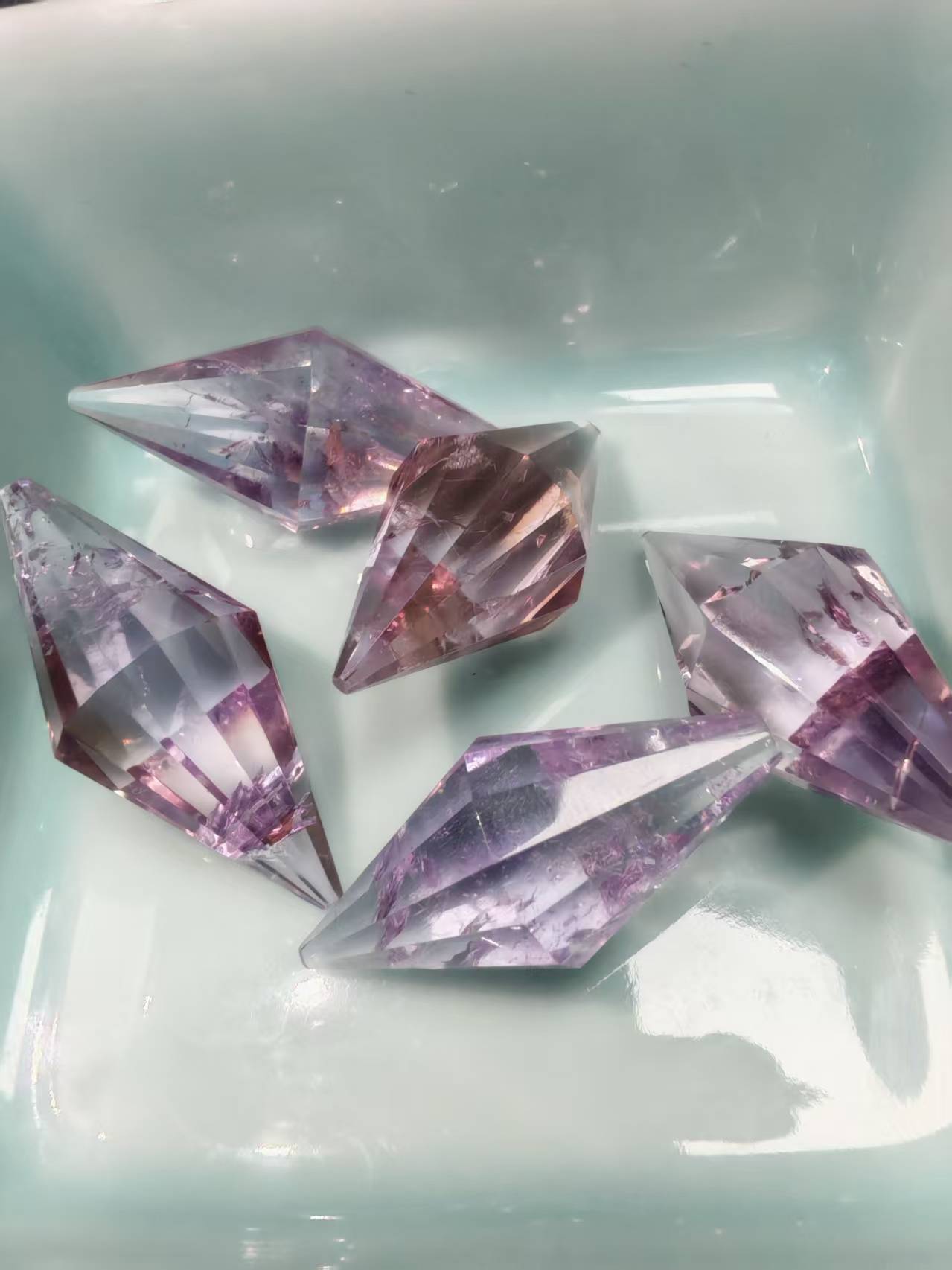 天然石原石ビーズと色んな形石