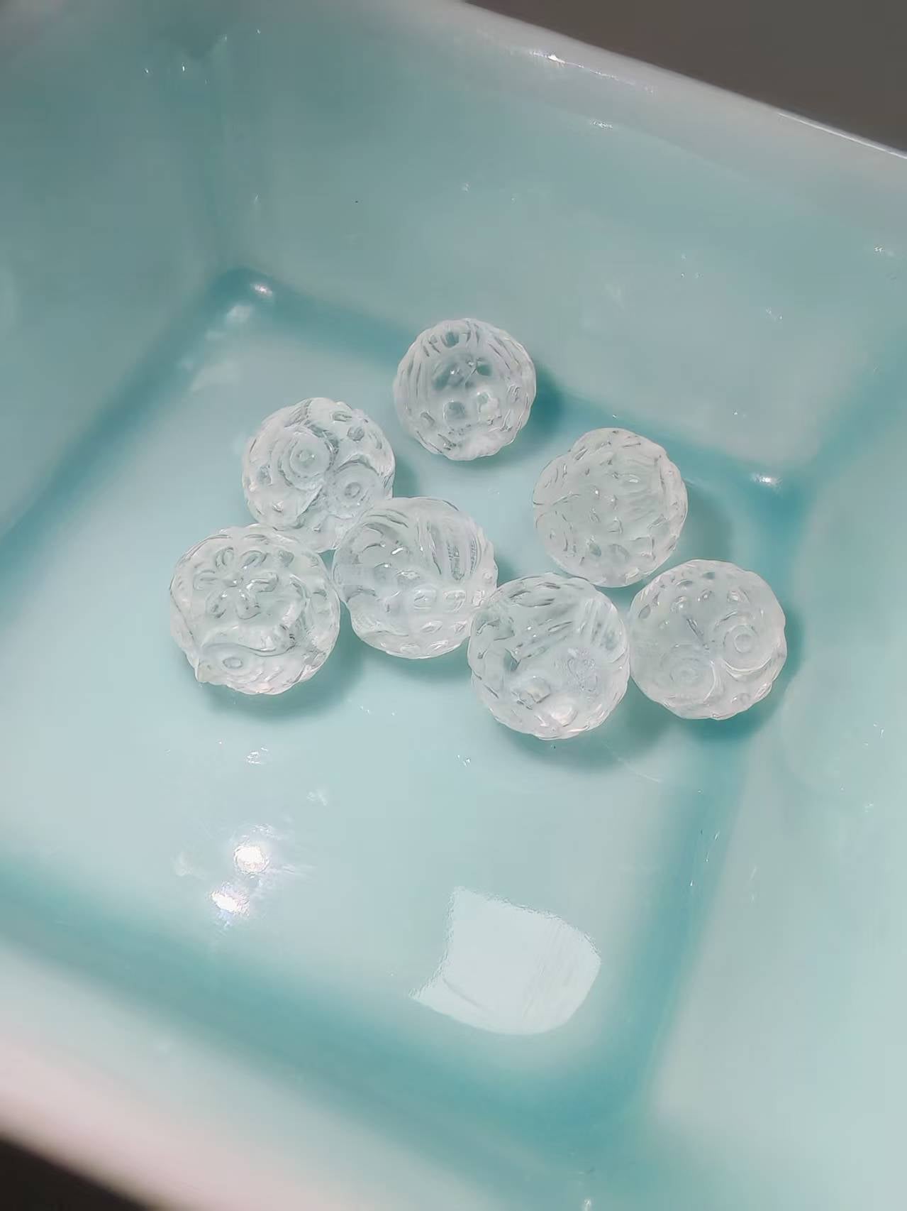 天然石原石ビーズと色んな形石