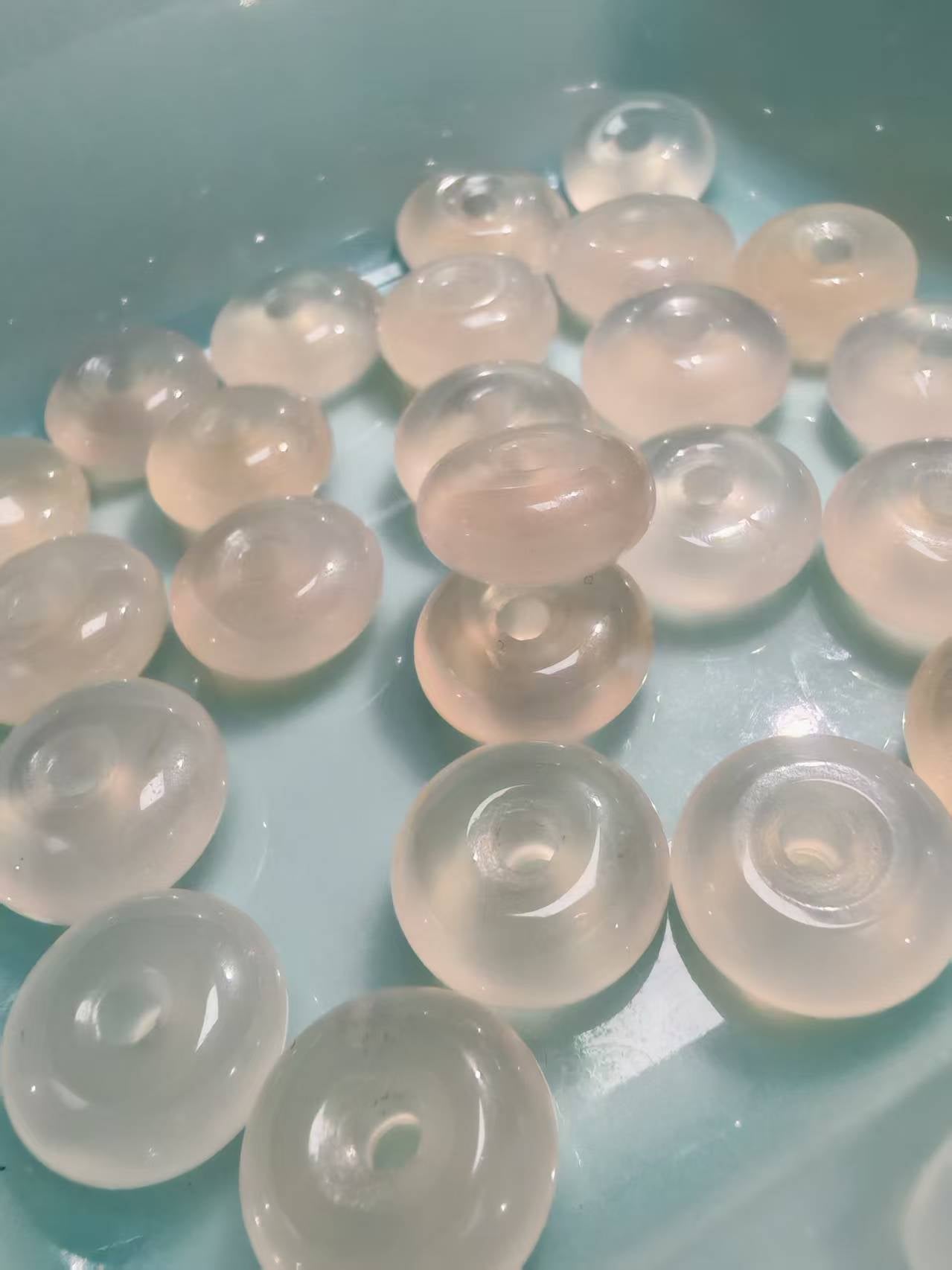 天然石原石ビーズと色んな形石