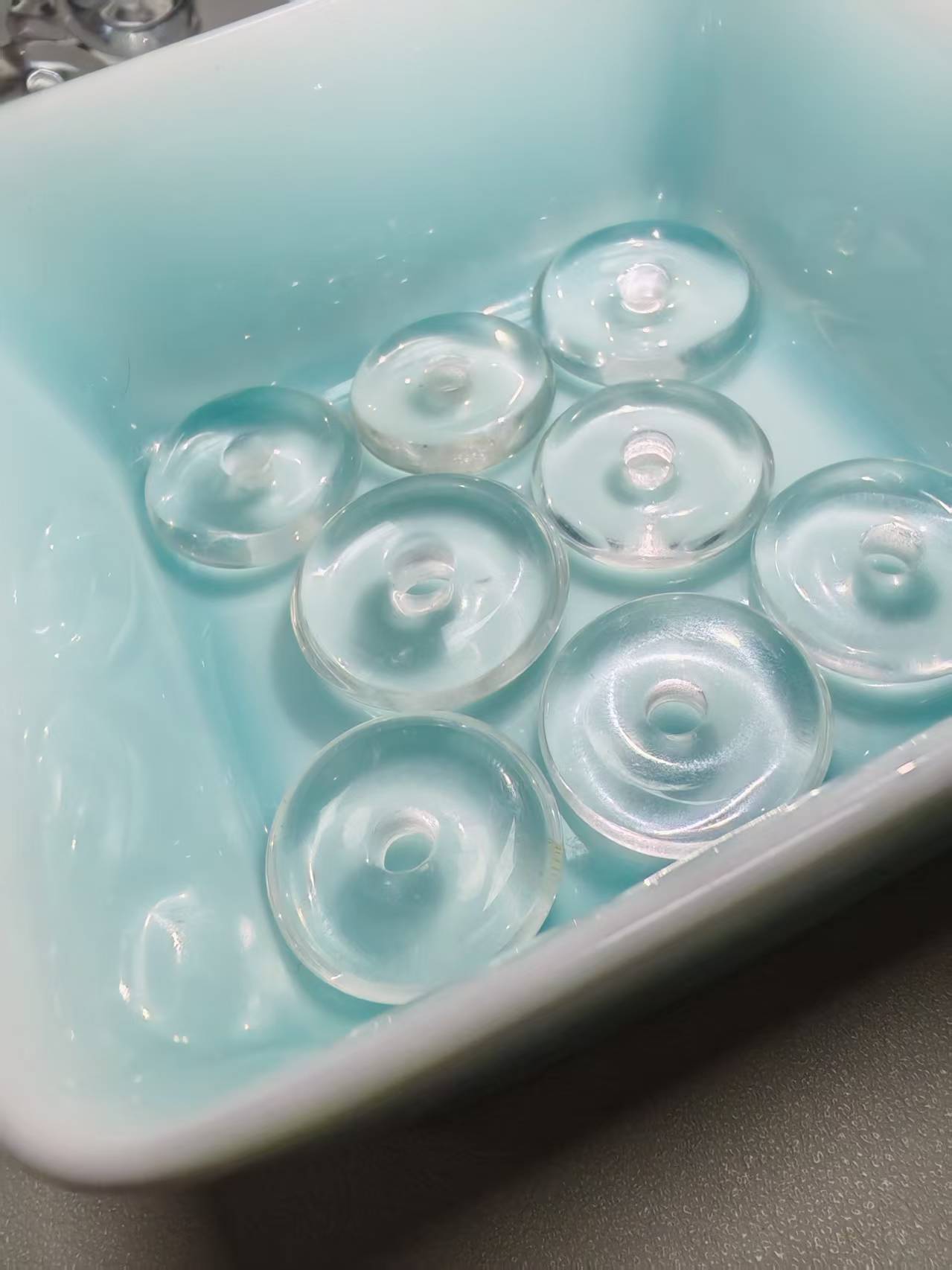 天然石原石ビーズと色んな形石