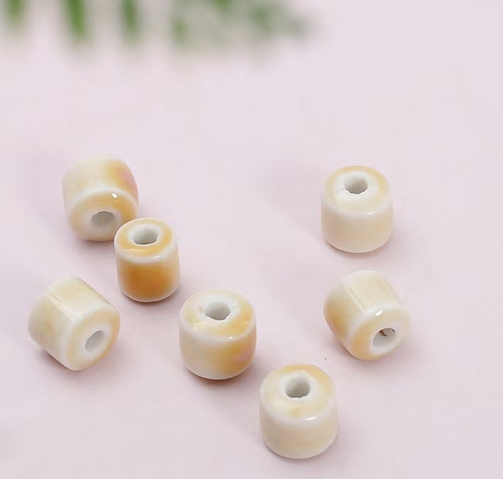 可愛い陶磁器ビーズ