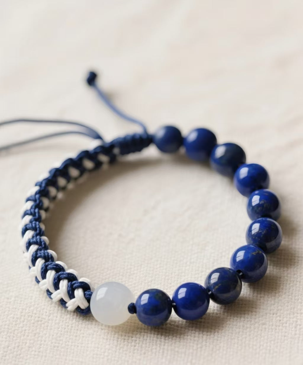 編み紐編み編みの手作りブレスレット