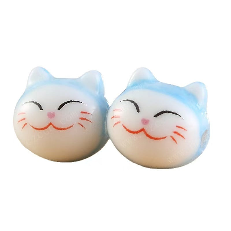 可愛い陶磁器ビーズ